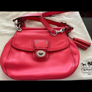 Coach Willis bag in coral